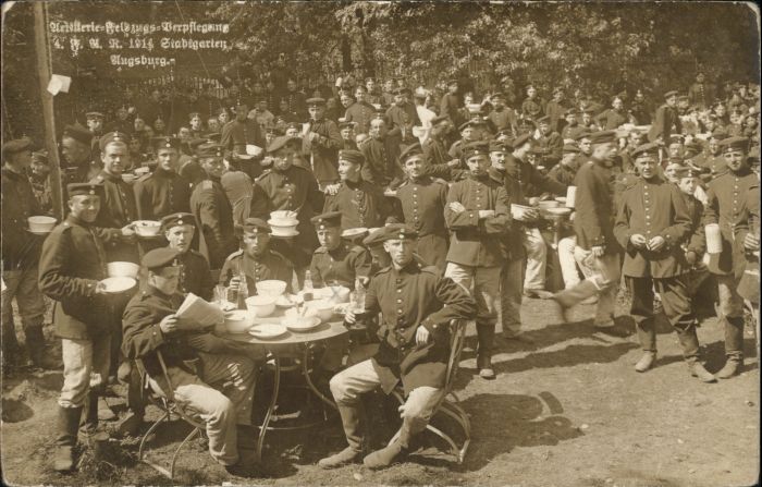 Augsburg Artillerie-Feldzugs-Verpflegung Stadtga