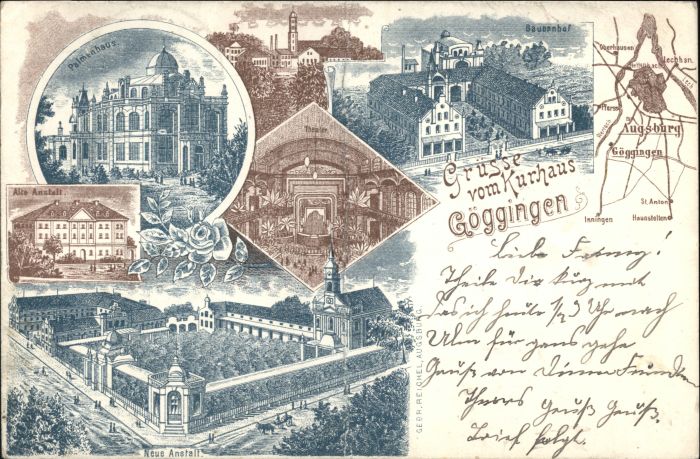 Goeggingen Bayern almenhaus Alte Anstalt