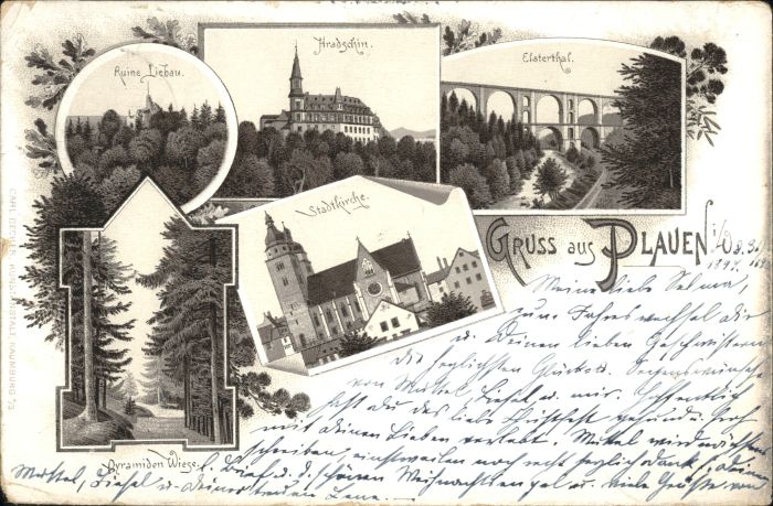 Plauen Vogtland Plauen Hradschin Stadtkirche