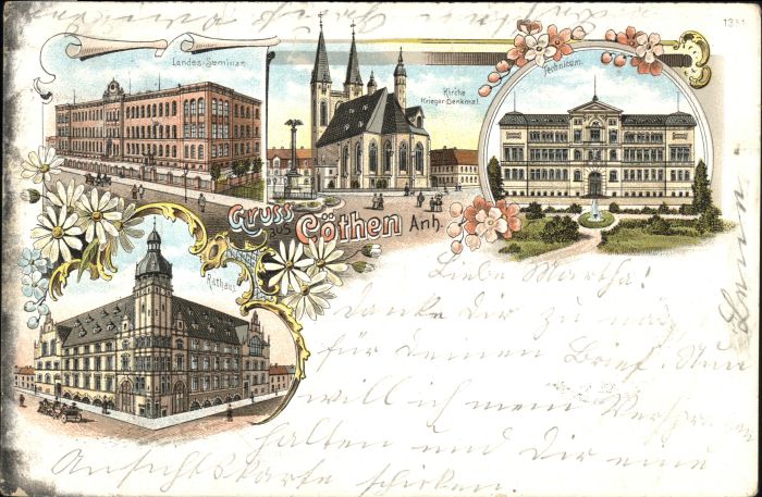 Coethen rieger-Denkmal Technikum