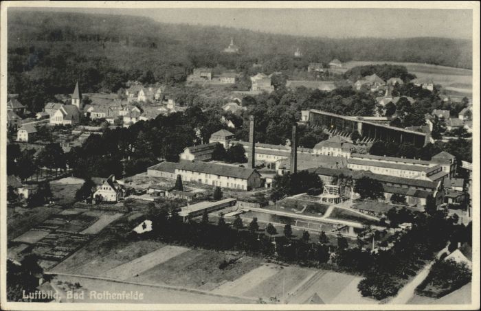 Bad Rothenfelde Fliegeraufnahme