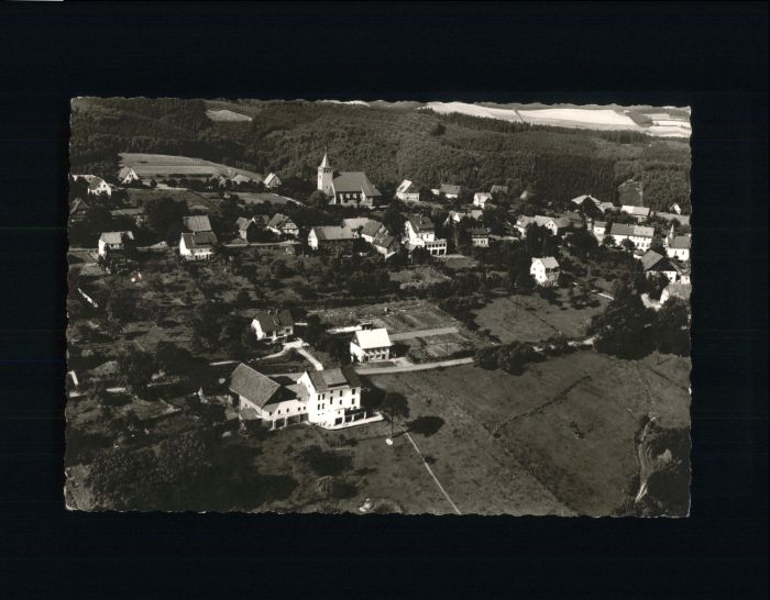 Langscheid Sorpesee Fliegeraufnahme