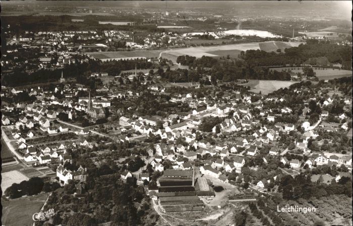 Leichlingen Rheinland Leichlingen Fliegeraufnahme