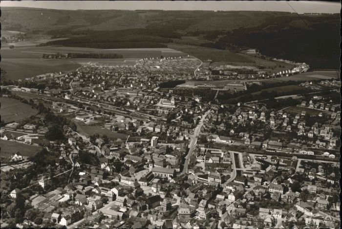 Meschede Fliegeraufnahme