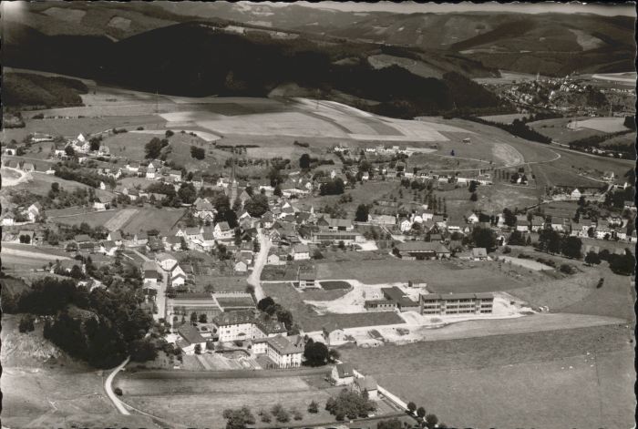 Heggen Olpe Heggen Meschede Fliegeraufnahme