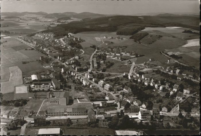 Sundern Sauerland Fliegeraufnahme