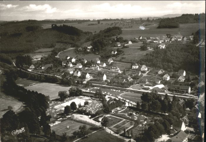 Wiehl Oberbergischer Kreis Wiehl Fliegeraufnahme