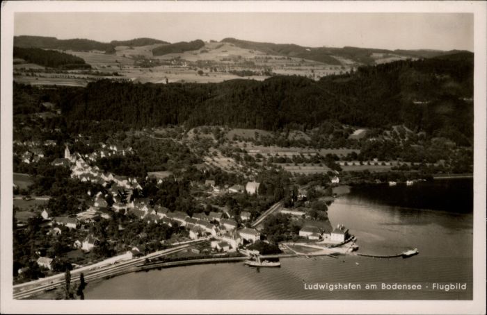 Ludwigshafen Bodensee Fliegeraufnahme