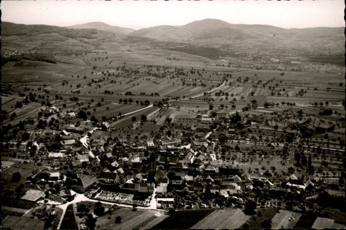 Breisach Rhein Breisach Fliegeraufnahme Brukheim
