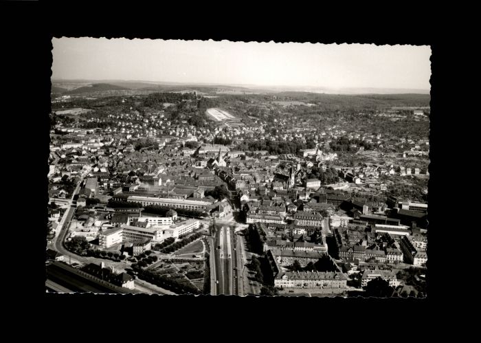 Karlsruhe Fliegeraufnahme