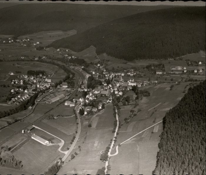 Klosterreichenbach Baiersbronn BW Fliegeraufnahme