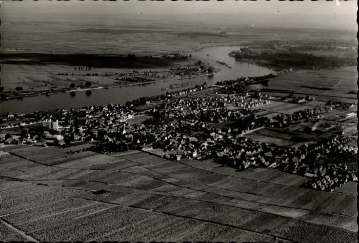 Nierstein Rhein Nierstein Fliegeraufnahme