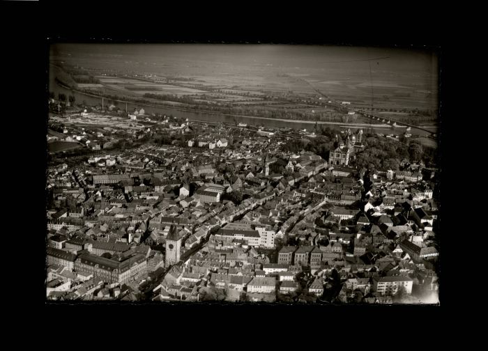 Speyer Rhein Speyer Fliegeraufnahme