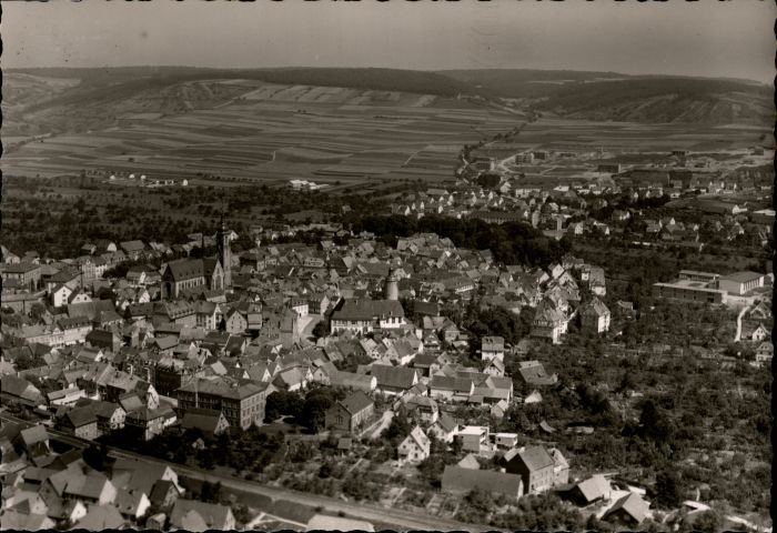 Tauberbischofsheim Fliegeraufnahme