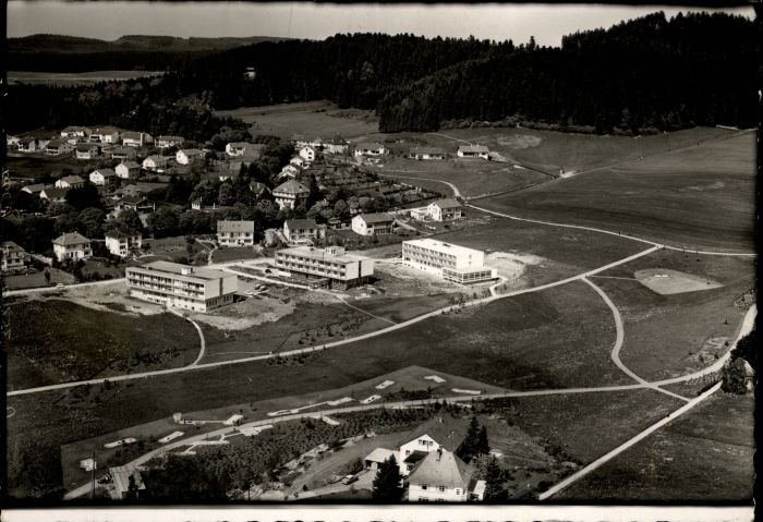 Bad Duerrheim anatorium Fliegeraufnahme