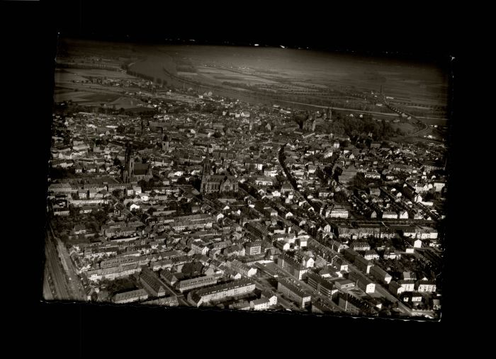 Speyer Rhein Speyer Fliegeraufnahme