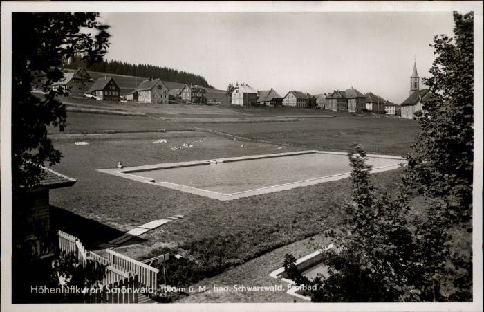 Schoenwald Schwarzwald Schönwald Freibad