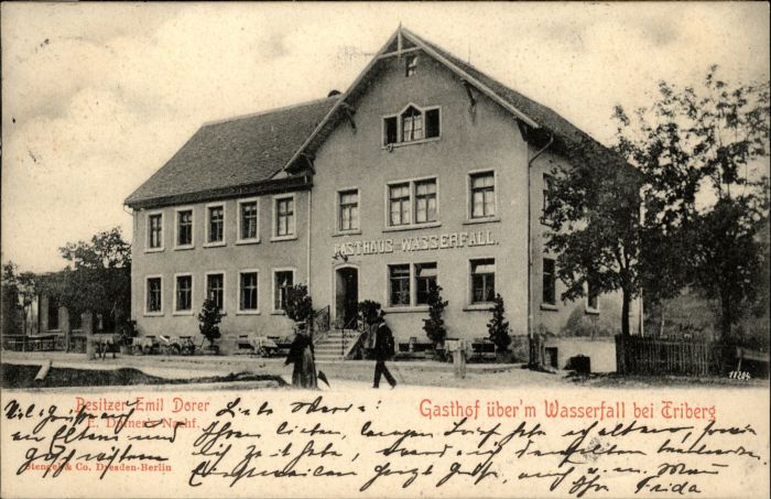 Triberg Gasthof Wasserfall