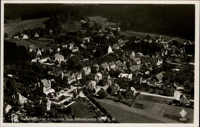 Koenigsfeld Schwarzwald Königsfeld Fliegeraufnahme