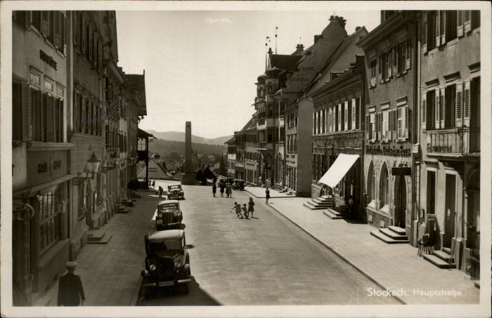 Stockach Baden KONSTANZ BW Hauptstrasse