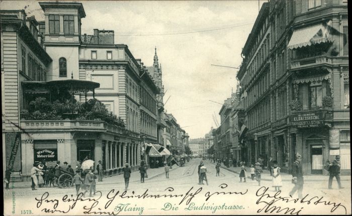 Mainz Rhein Mainz Ludwigstrasse