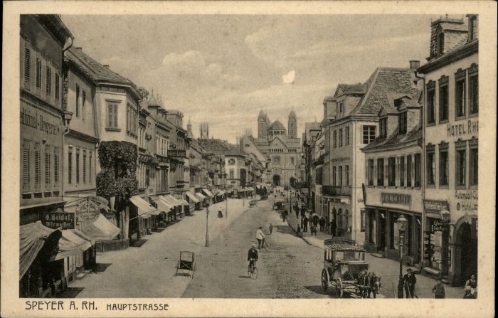 Speyer Rhein Speyer Hauptstrasse