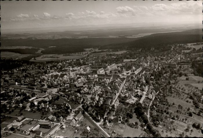 FREUDENSTADT BW Fliegeraufnahme