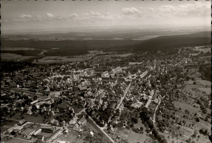FREUDENSTADT BW Fliegeraufnahme