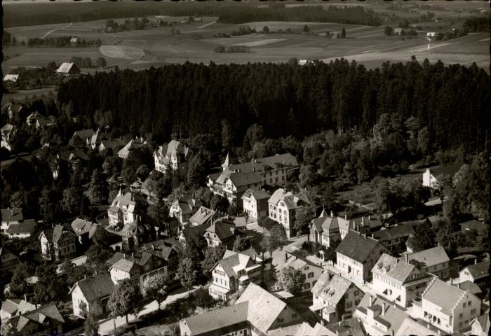 Koenigsfeld Schwarzwald Königsfeld Fliegeraufnahme