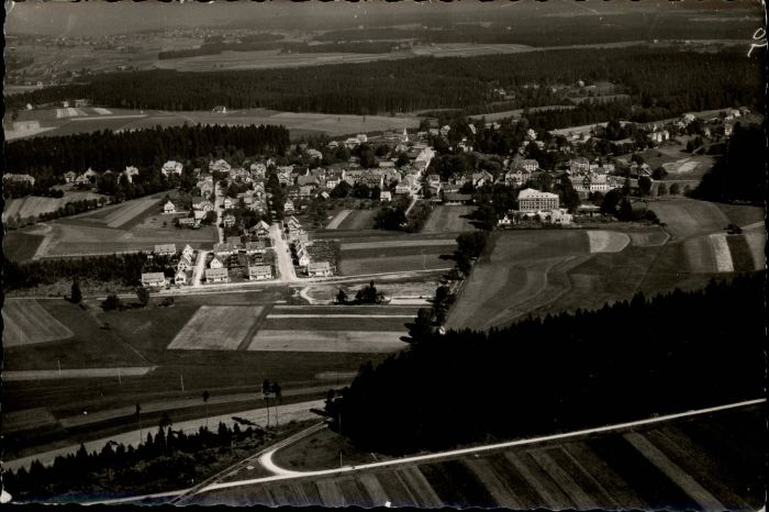 Koenigsfeld Schwarzwald Königsfeld Fliegeraufnahme