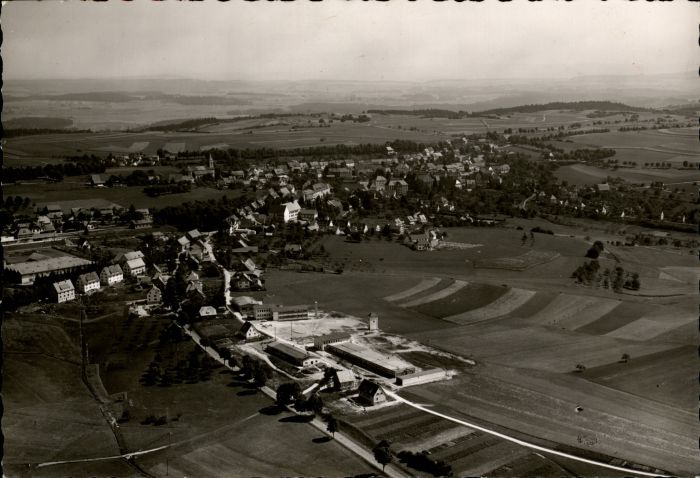 Bonndorf Schwarzwald Bonndorf Fliegeraufnahme