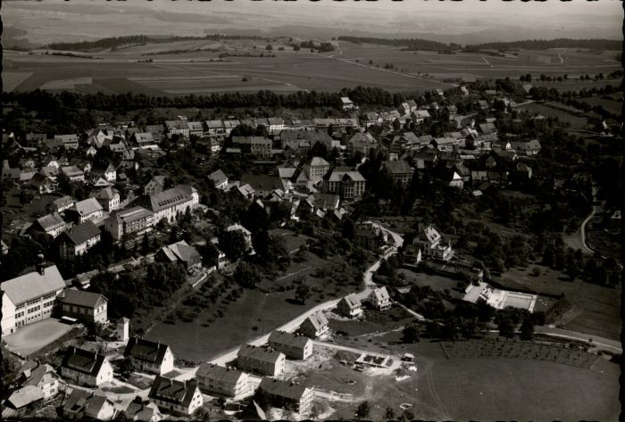 Bonndorf Schwarzwald Bonndorf Fliegeraufnahme
