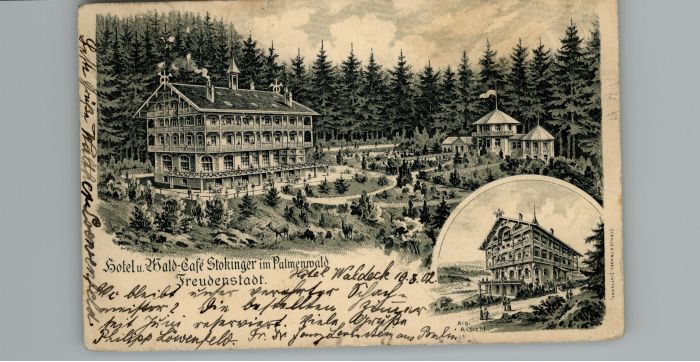 Freudenstadt Hotel Wald Cafe Stokinger