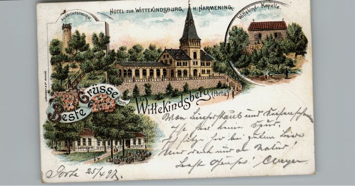 Porta Westfalica Wittekindsberg Hotel