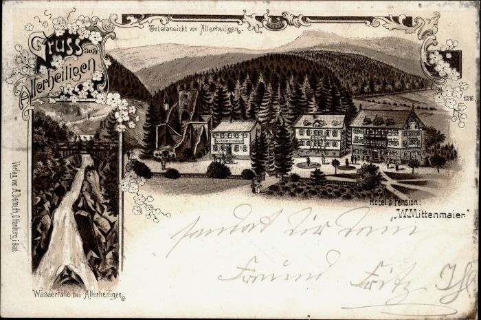 Allerheiligen Oppenau Allerheiligen Hotel Mittenmaier