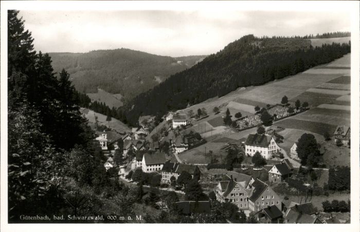 Guetenbach Schwarzwald Furtwangen BW Gasthaus Pension Post