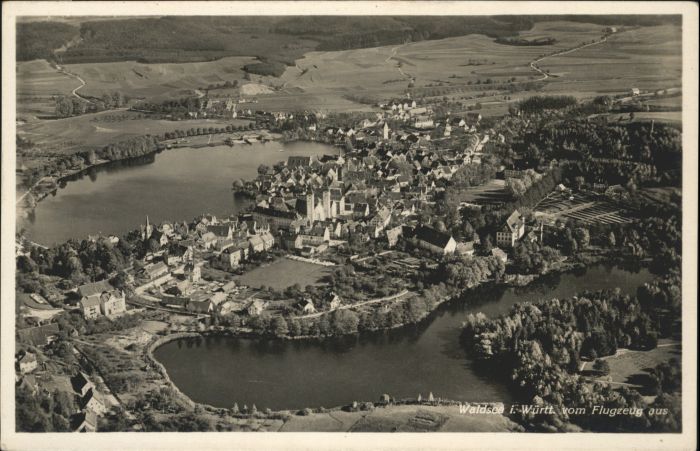 Bad Waldsee Fliegeraufnahme