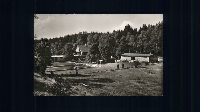 Wart Pension Restaurant Waldschwimmbad