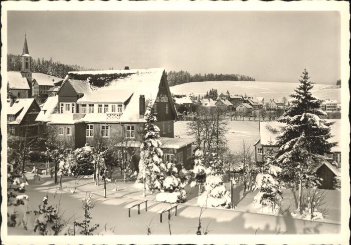 Schoenwald Schwarzwald Schönwald Haus Schätzle *