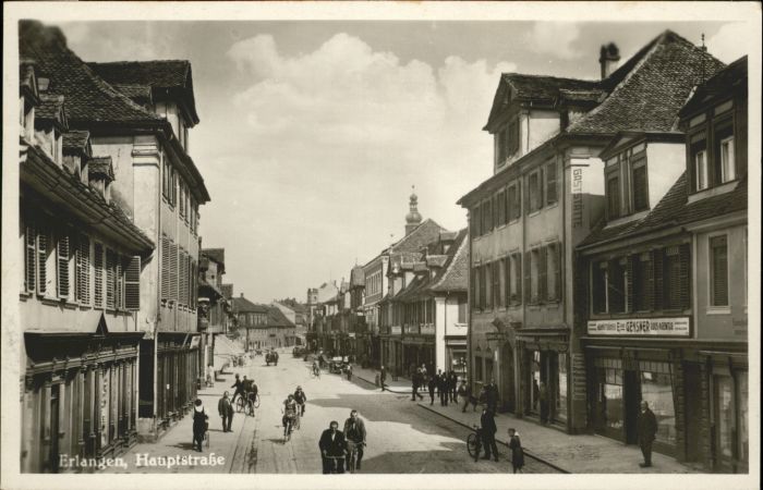 ERLANGEN Bayern Hauptstrasse