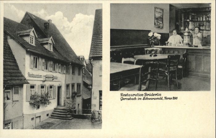 Gernsbach Restaurant Brüderlin
