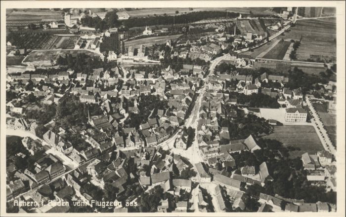 Achern Baden Achern Fliegeraufnahme