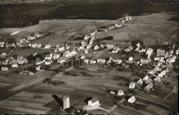 Dobel Schwarzwald Dobel Württemberg Fliegeraufnahme