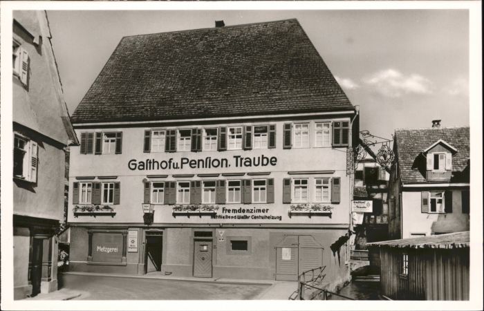Altensteig Schwarzwald Altensteig Gasthof Pension Traube