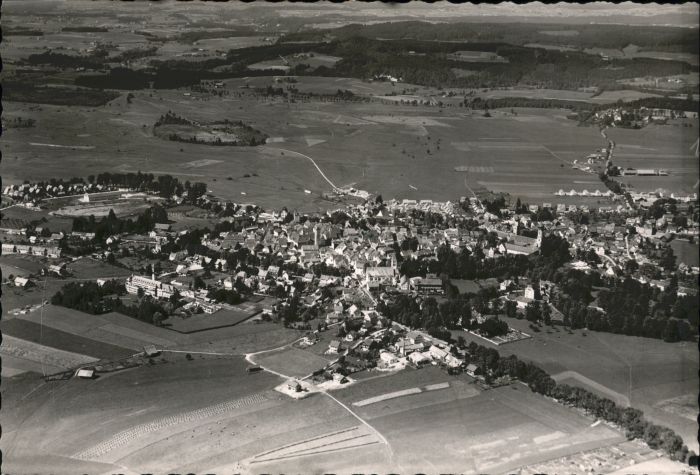 Isny Allgaeu Isny Fliegeraufnahme