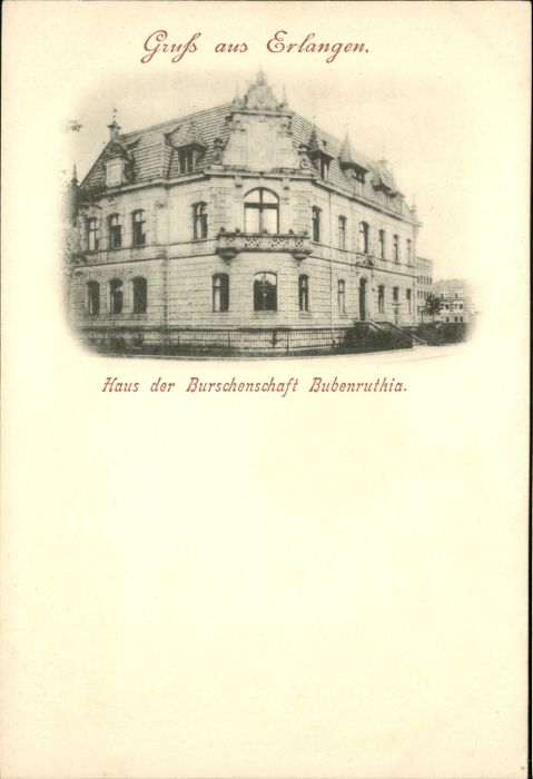 Erlangen Haus der Burschenschaft
