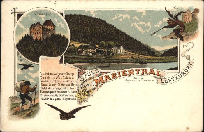 Marienthal Regenstauf Veste Stockfels