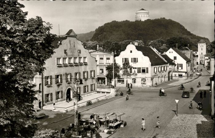 Kelheim Donau Ludwigsplatz Befreiungshalle