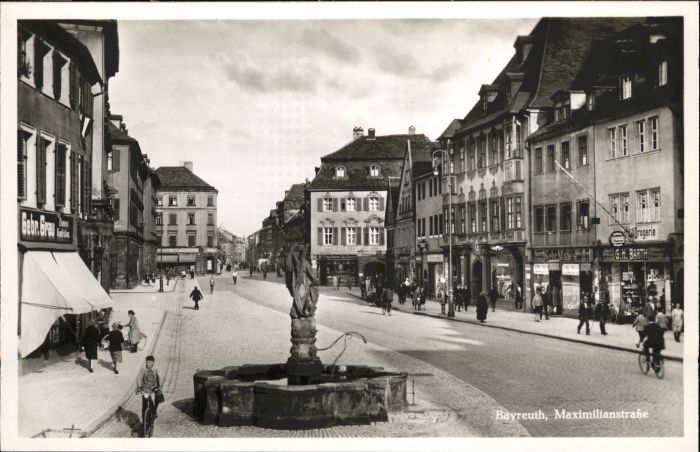 BAYREUTH Bayern Maximilianstrasse