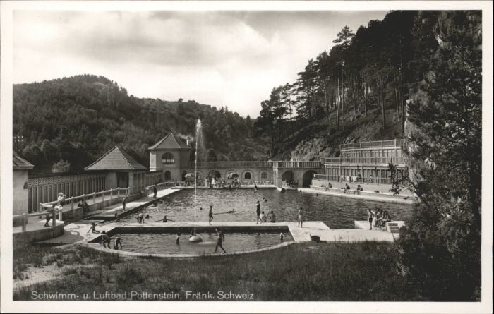 Pottenstein Oberfranken Pottenstein Fränkische Schweiz Schwimmb
